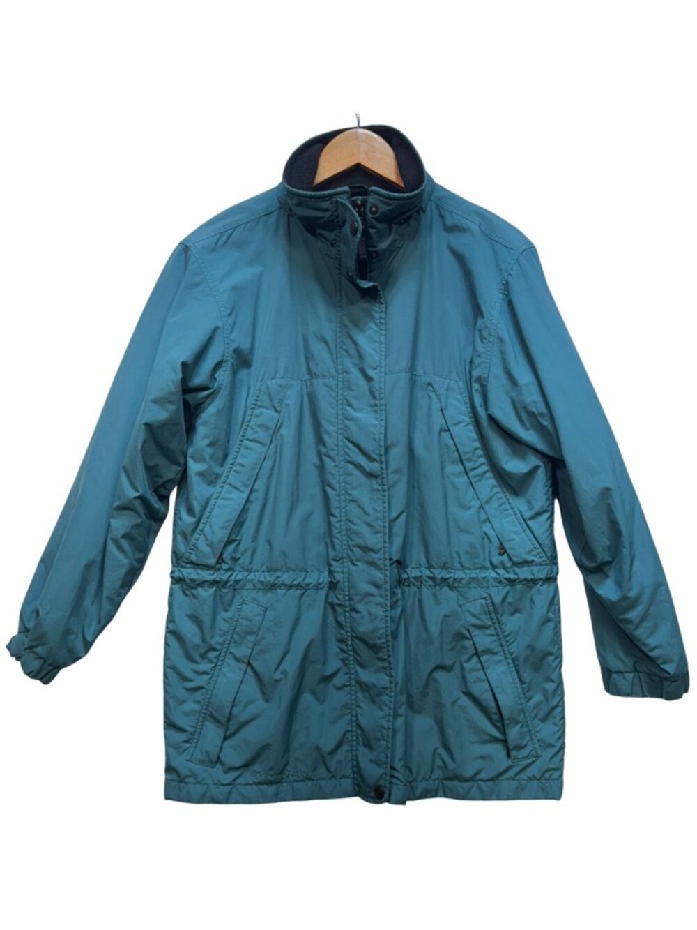 Eddie Bauer Outdoor Outfitter Men's Fleece Lined Jacket Long Sleeve Size S Teal